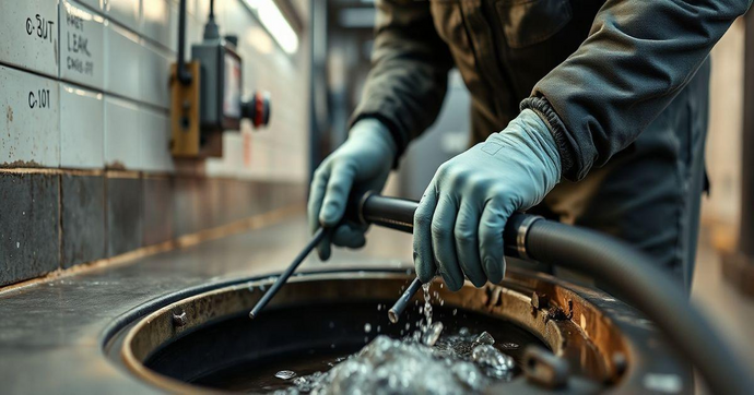 Serviço de Limpeza de Caixa de Gordura Eficiente