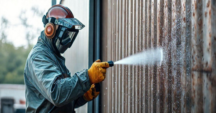 Jateamento Úmido: A Solução Eficiente para Limpeza e Preparação de Superfícies