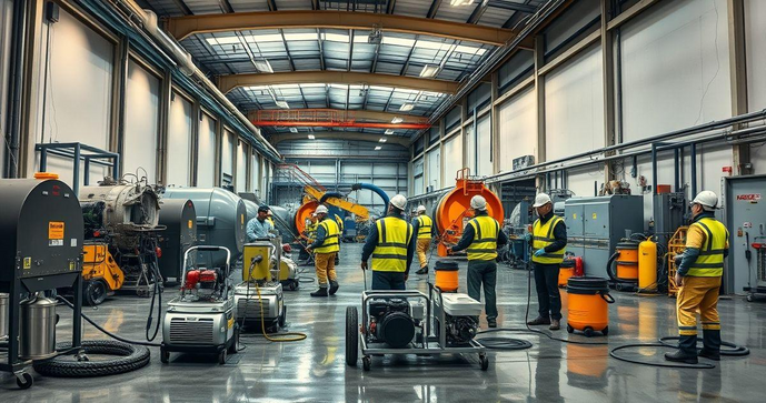 Limpeza Industrial: Melhore sua Eficiência