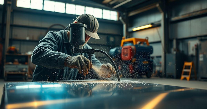 Jateamento Abrasivo: Entenda Como Essa Técnica Revoluciona a Limpeza e Acabamento de Superfícies