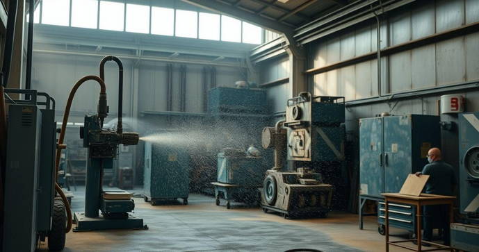 Jateamento industrial: descubra como essa técnica transforma superfícies e aumenta a durabilidade dos materiais