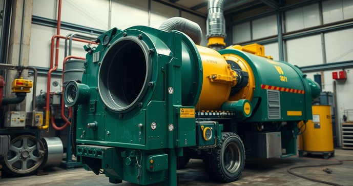Sucção de Resíduos: Como Garantir a Limpeza Eficiente em Ambientes Industriais