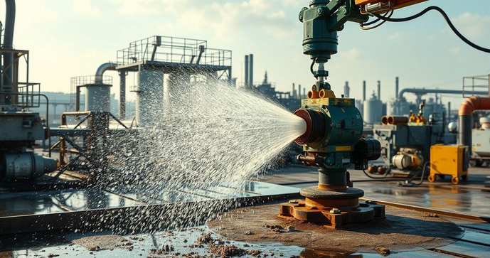 Hidrojateamento com Abrasivo: A Solução Eficiente para Limpeza Profunda
