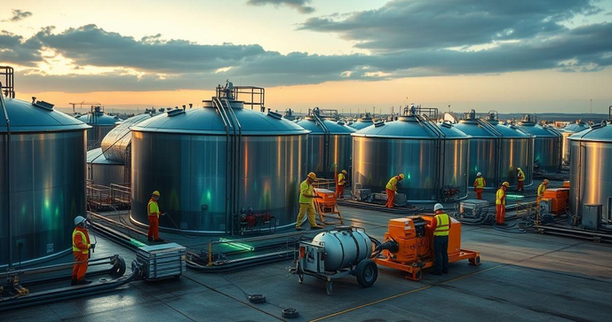 Limpeza de Tanques Industriais otimize sua operação e segurança