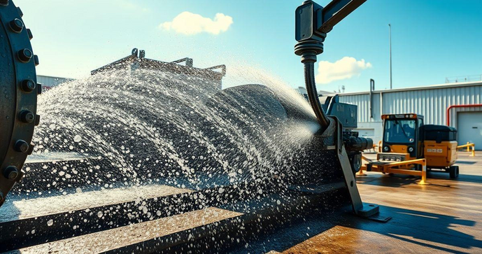 Hidrojateamento com Abrasivo: A Solução Eficiente para Limpeza e Manutenção Industrial